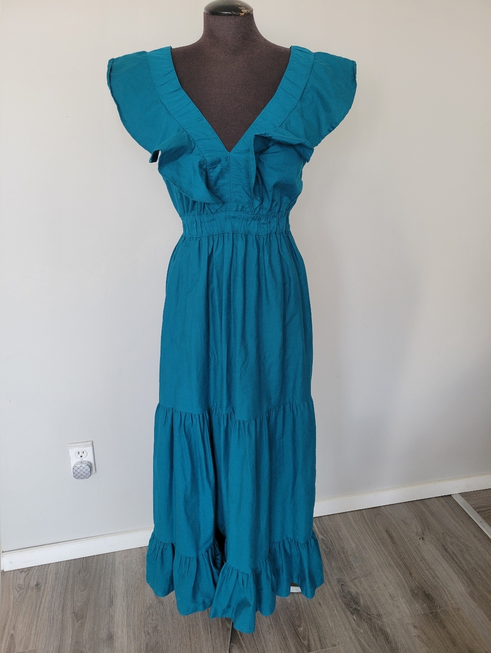 New Cotton Maxi Dress Size M